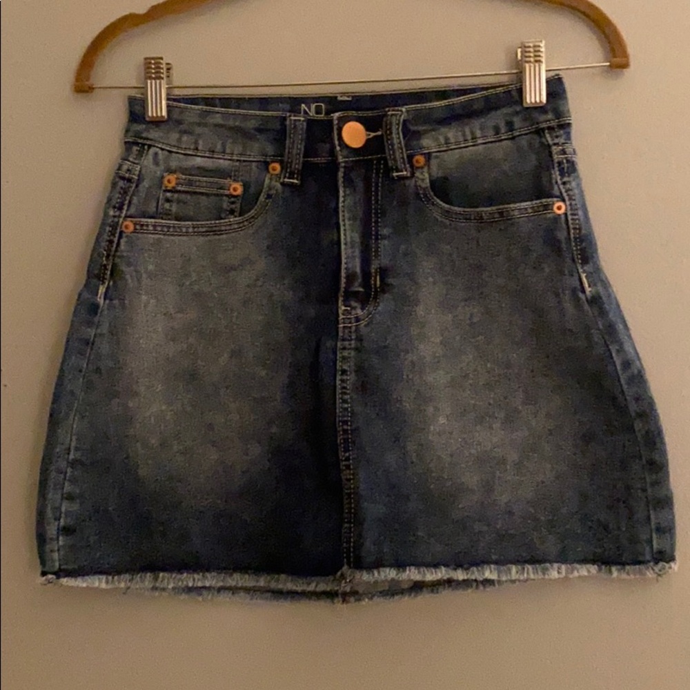 Denim skirt